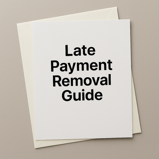 Late Payment Removal Kit – High Success Rate Package